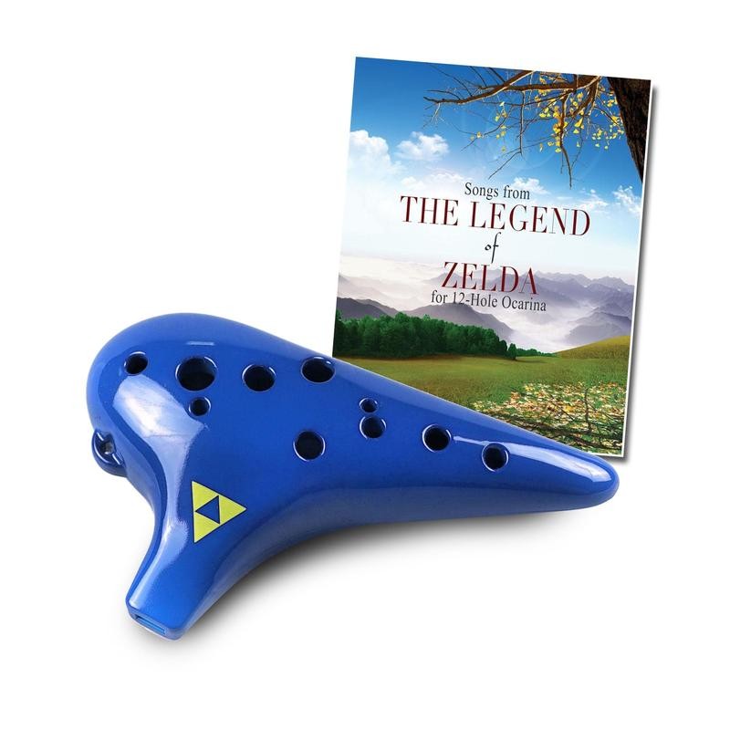 New 12 Hole Plastic Zelda Tenor Ocarina in C Major