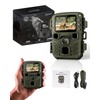 ZIMOCE Mini Wildlife Camera, 32MP, 4K Wildlife Camera with Motion