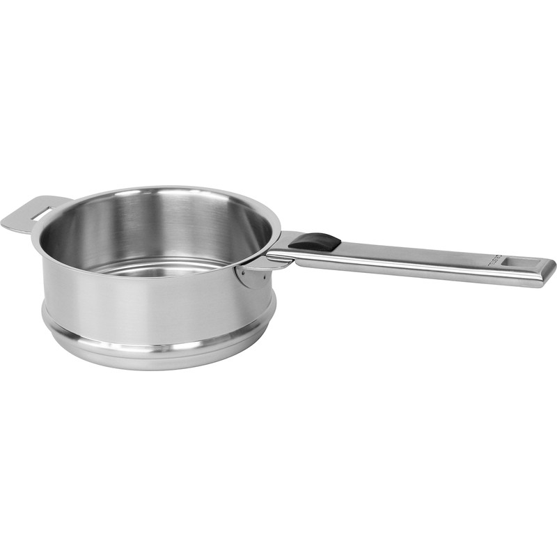 Cristel Strate Steamer, 1 quart, Silver