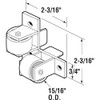 Prime-Line R 7218 15/16 In., White Nylon Drawer Guide Twin
