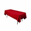KS Linens Polyester Rectangular Tablecloth 54"x90" Ideal for Rectangular Table