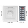DC12‑24V Light Controller Dimmer Knob Remote Stepless Brightness Adjustment Intelligent