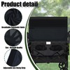 4 Side Breathable Wagon Stroller Sunshade Net Canopy, Adjustable Wagon