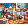Buffalo Games - Pizza Time Pups by Brigid Ashwood 750