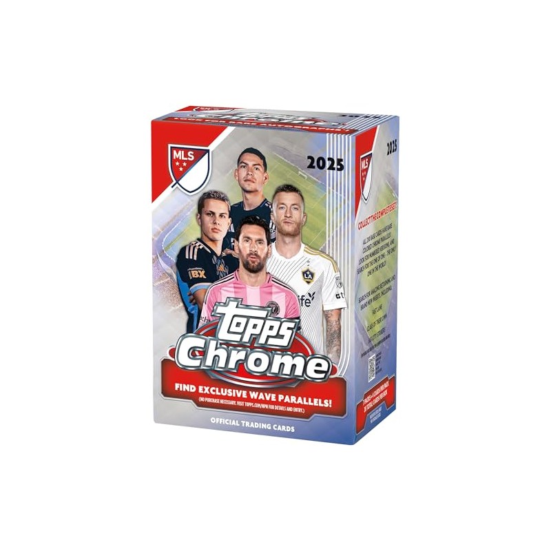 Topps Chrome MLS 2025 - Factory Sealed - Value Box