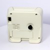 Alarm clock without ticking silent with light rainbow colours snooze