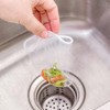 排水口ネット 100枚セット お風呂の髪の毛キャッチャー 排水口カバー 排水溝用 詰まり防止 使い捨てフィルター 水切りネット 洗面台 ゴミ受け