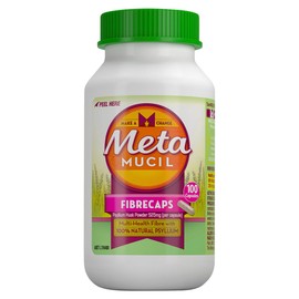 Metamucil Fibre Supplement Capsules 100