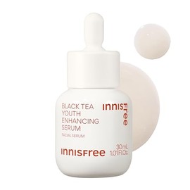 innisfree Youth Enhancing Serum with Black Tea Hyaluronic Acid Face Treatment, 1.01 Fl Oz (Pack of 1)