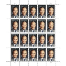2024 Love 24th Year of the Dragon US Limited Edition Commemorative Stamps 5sheets of 100 Pcs Shipped LocallyColor: 2021 Bush, Size: 2*3CM