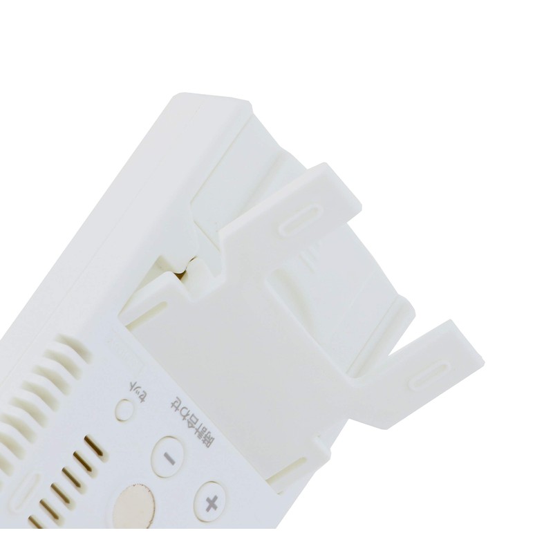 Cresel Thermometer/Hygrometer, Digital Clock Function, Wall Mounted, Tabletop, Stand Included,