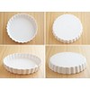 Tableware East White Round Pie Plate, 8 inches (20.2 cm)