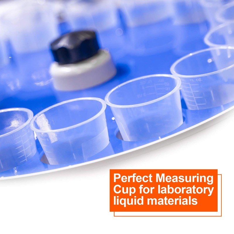 50 Pcs Plastic Measuring Cups, Resin Mixing Cups, Epoxy Mixing