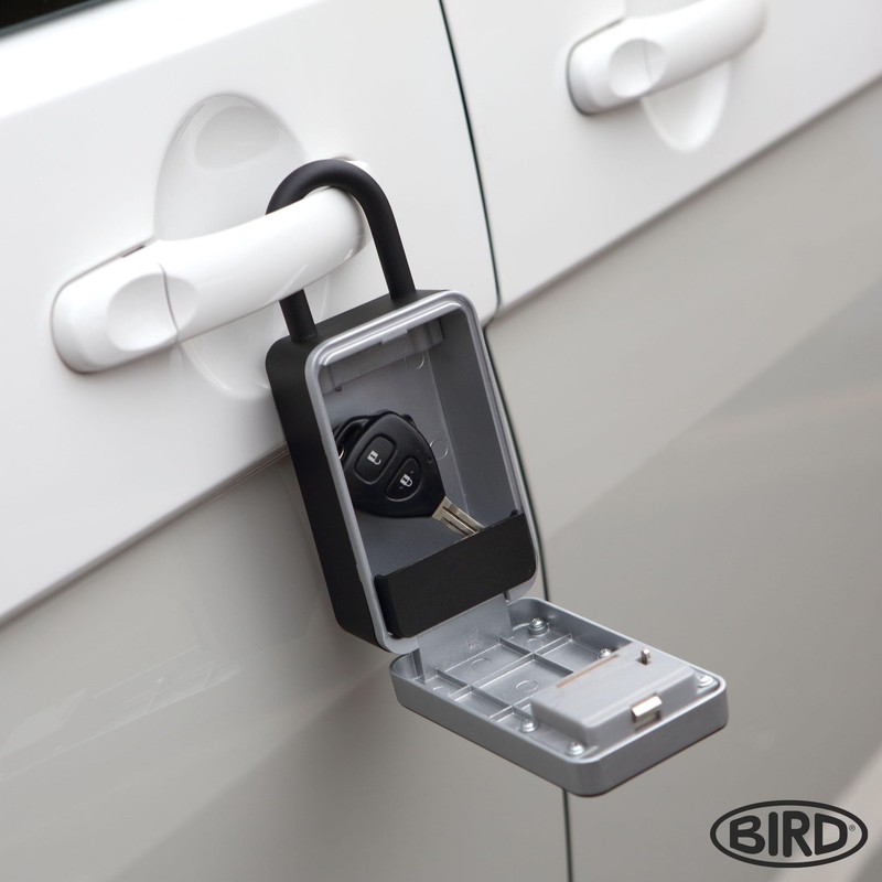 BIRD key safe box- Portable lock box with combination code