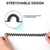 Saipomor ATH-M70x Audio Cable Coiled Replacement 3.5mm/6.35mm to 2.5mm Male