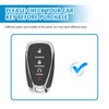 Rislobx Key Fob Cover Fit for Chevy Key, Car Key