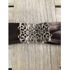 Attractive, antique silver, medium-sized traditional costume, dirndl, apron clasp, 50