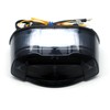 MZS Motorcycle Tail Light, LED Integrated Turn Signal Blinker Brake