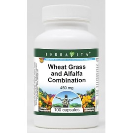 Wheat Grass and Alfalfa Combination - 450 mg (100 Capsules, ZIN: 516431)