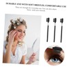 Mikinona Portable Mascara Comb 3-piece Double Brush Set Makeup Tool