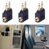 GeekerChip Aeroplane Adapter [3 Pieces], Airline Adapter Aeroplane Adapter 3.5