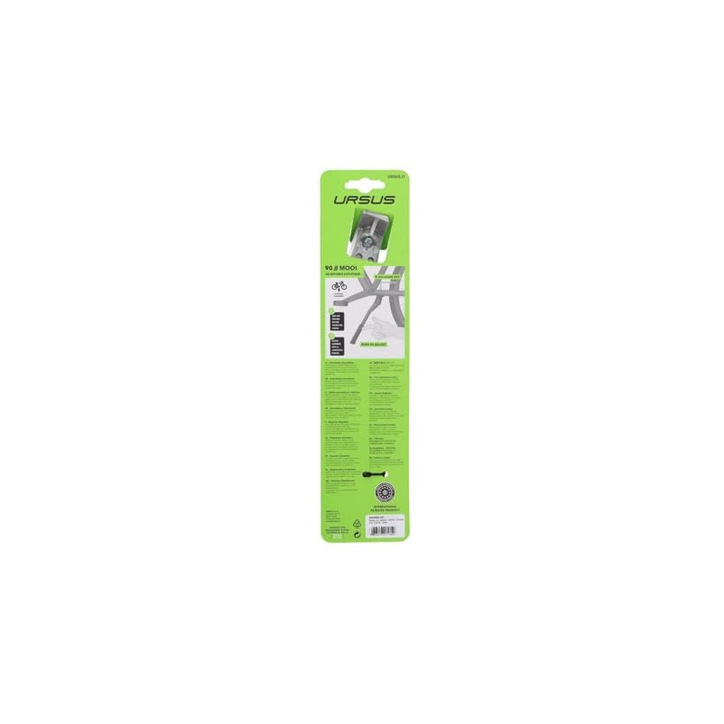 Ursus Mooi Kick Stand 26/28 Inch Silver Adjustable Aluminium Erstmontage