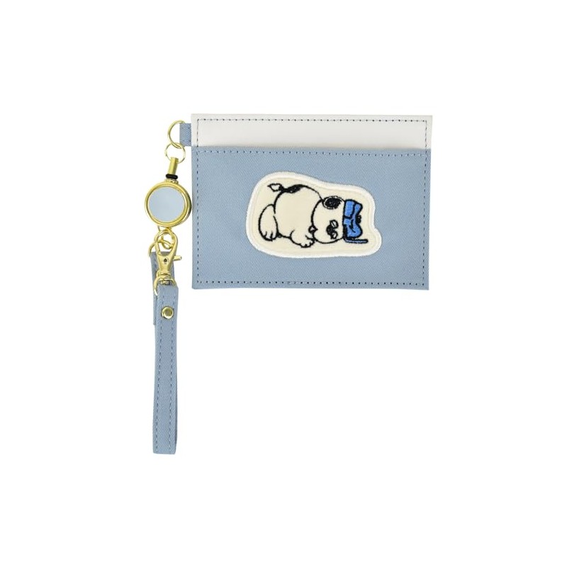 Marimocraft snoopy0481 Snoopy Pass Case, Commuter Pass Case, Reel Included,