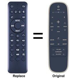 New Replacement Remote Control for Polk Audio MagniFi 2 Soundbar