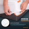 Dreamlab Protector de Colchón Tela Suave 100% Impermeable e hipoalergénico,