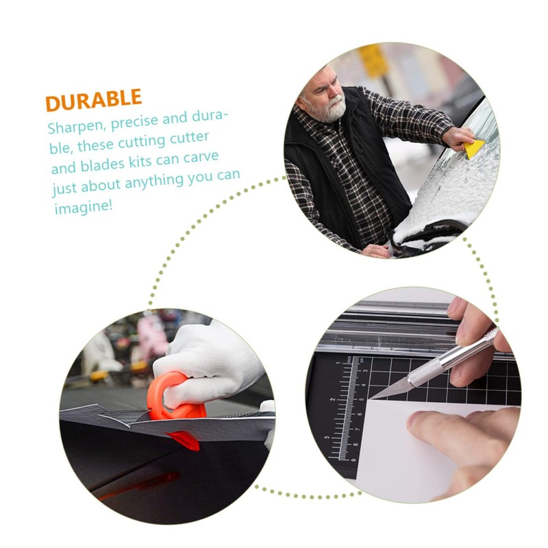 GRIRIW 1set Vinyl Wrap Tool Kit for Window Tinting Car