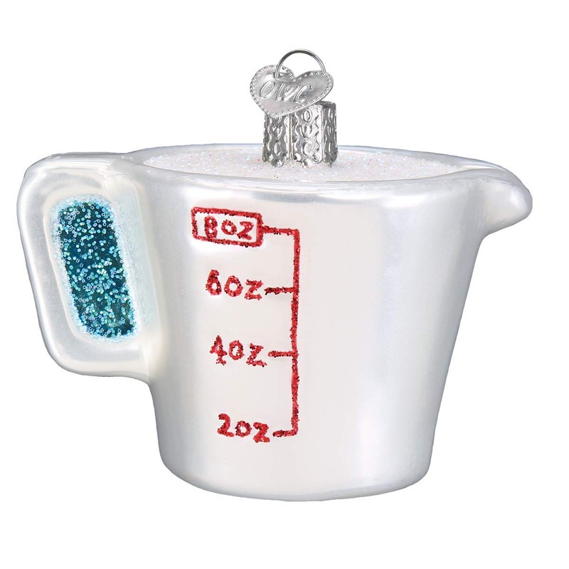 Old World Christmas Measuring Cup Ornament, Multi