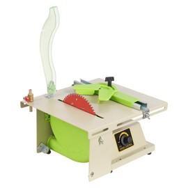 Multi-Functional Table Saw,1380W 110V Infinitely Adjustable Speed Mini Table Saw,Tabletop Electric Rock Cutting Machine 500~7000Rpm,for Jade Cutting, Arc Grinding, Angle Grinding, Polishing