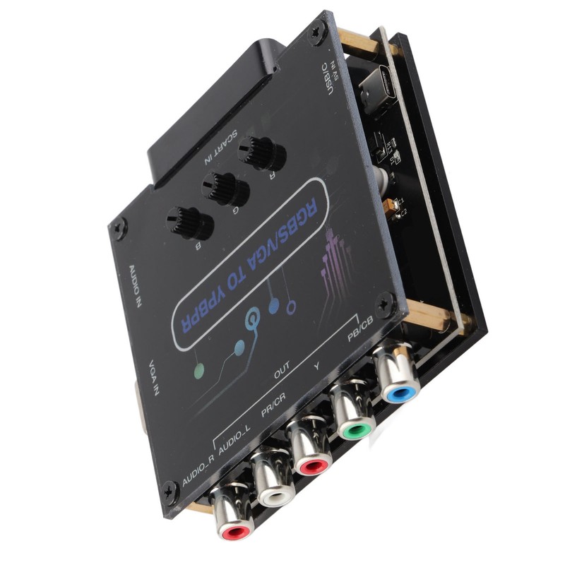 RGBS VGA SCART to YPBPR Component Converter for SFC for