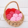 Threadart 6 Pack Super Soft Chenille Yarn - Bulky Yarn,