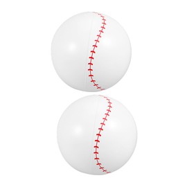 WESIEVYA 2pcs Inflatable Baseball Beach Inflatable Ball Outdoor Pool Ball Water Play Ball Pvc Inflatable Ball Ball Ball Inflatable Funny Beach