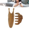 Sandalwood Nose Guasha Massage Tool Five Tooth Scalp Meridians Scraping