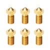 30pcs V6 Nozzle Brass 3D Printer Nozzles Set 0.2mm 0.3mm