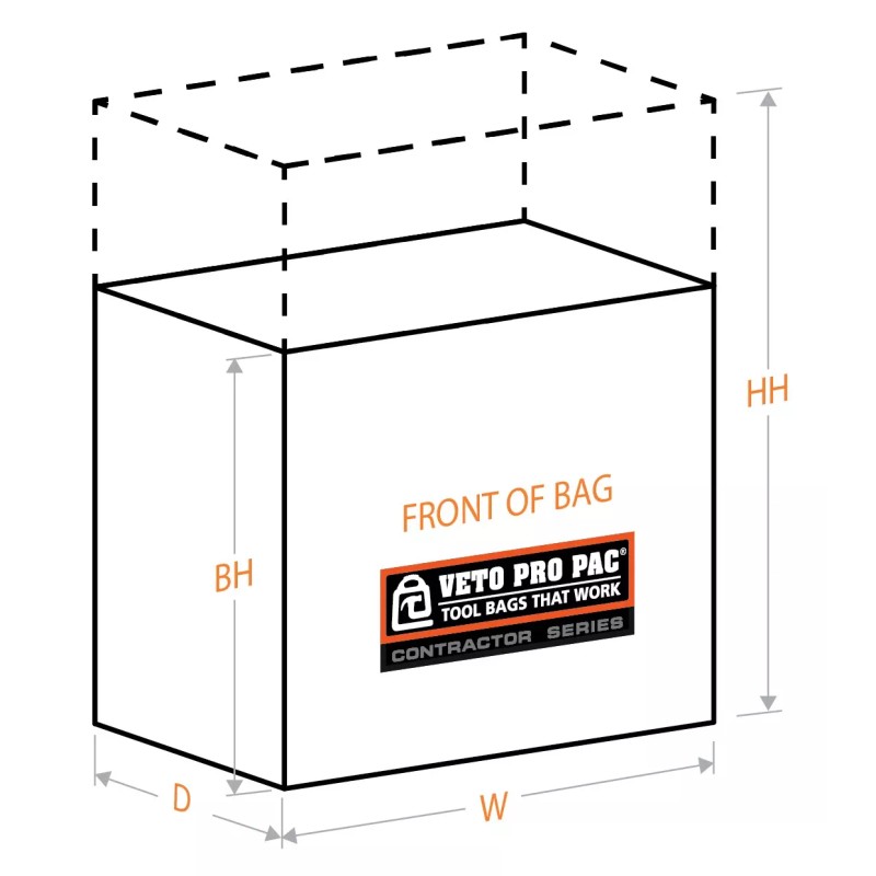Veto Pro Pac MPX Pocket Tool Pouch, VPP10652