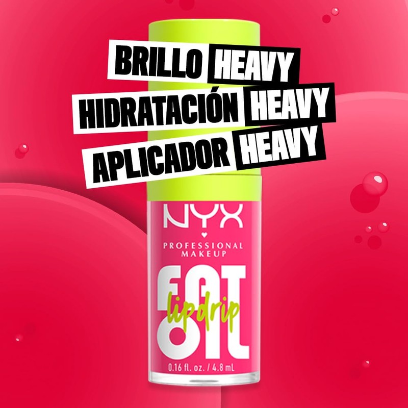 NYX Professional Makeup Fat Oil Lip Drip Pack of 4