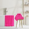 GLAMBURG Ultra Soft 8-Piece Towel Set - 100% Pure Ringspun