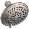 Delta Faucet 5-Setting Raincan Shower Head, Brushed Nickel Rain Shower