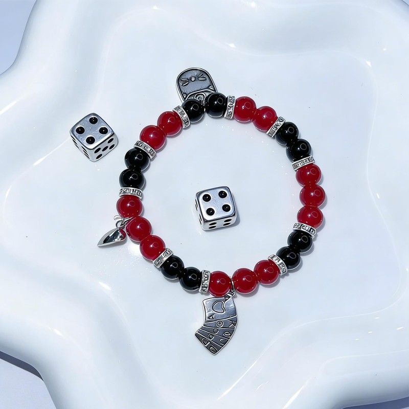 MIXFOSAHN Hazbin Angle Love Husk Bracelets Anime Merch Cosplay Matching