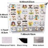 BWWKTOP Sheep Cosmetic Makeup Bag Sheep Lover Inspired Gifts Eve