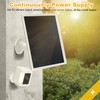 Solar Panel Charger for Ring Camera, Compatible with Ri ng