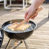Papierdrachen Wooden Barbecue Tongs with Engraving Grandpa Set 02