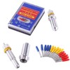 Walfront 15Pcs Blades for Vinyl Cutter 30/45/60 Degrees, Vinyl Cutter