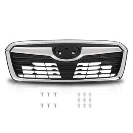 G-PLUS Front Bumper Grille Grill Trim Assembly Compatible with Subaru Forester 2019-2021 91121SJ110