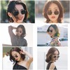 JCTAIFOO Fashion Polygon Sunglasses for Men and Women Lightweight Hexagonal