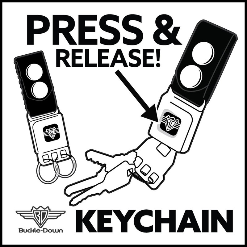 Keychain Seatbelt Buckle Jack Expression3
