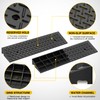 Nilight 3.2" Rise Curb Ramps, Heavy Duty Rubber Driveway Threshold